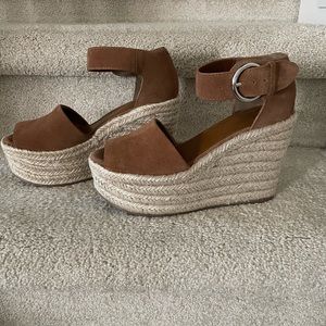 NWT Marc Fisher Alita Platform Wedge Sz 6